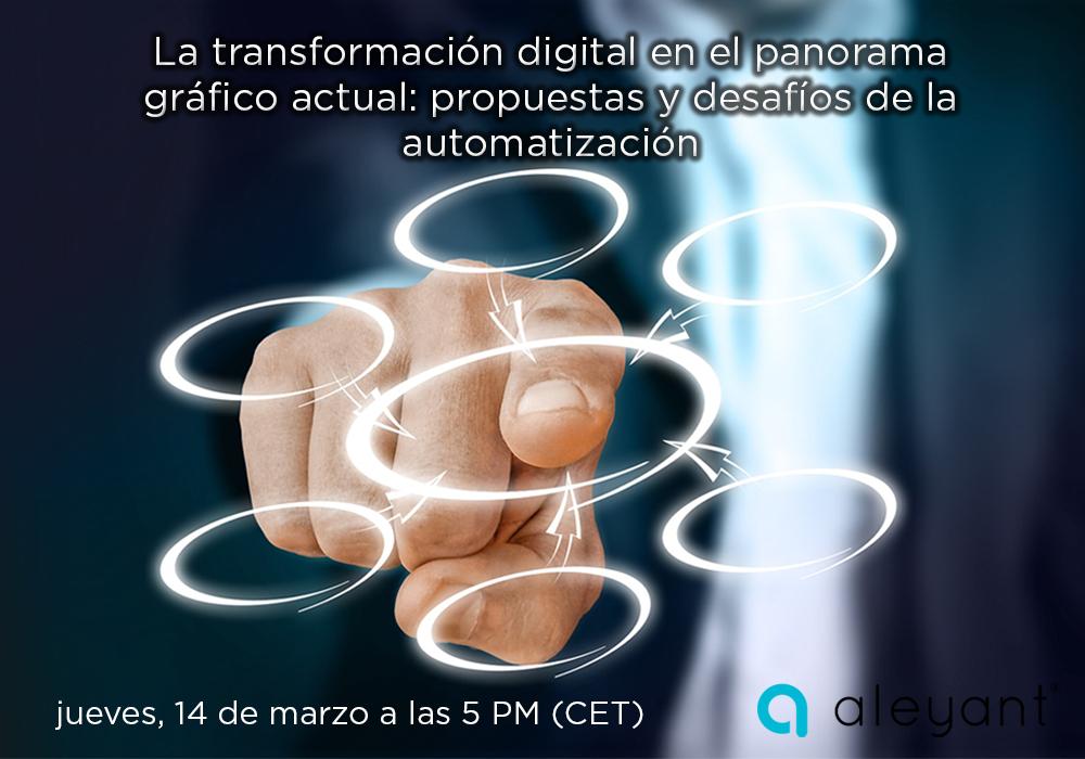 aleyant_es's tweet photo. El próximo jueves, 14 de marzo, a las 17:00 (CET) te esperamos en nuestro #webinar donde hablaremos sobre la #automatizacion para hacer crecer tu negocio. Apúntate ya! https://t.co/NIScjkACeh https://t.co/kbIVDgd2hC