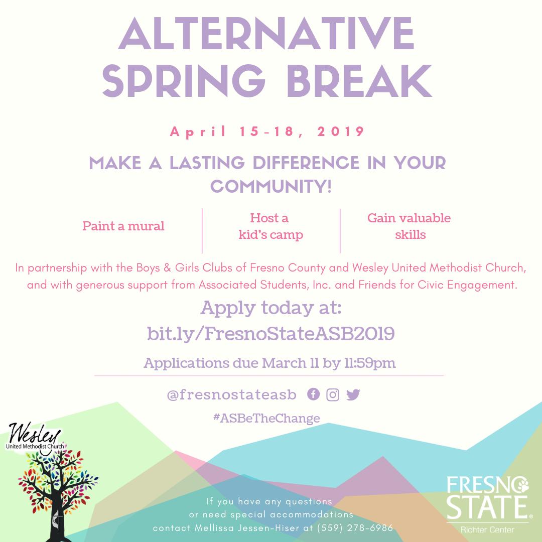 Richter Center on Twitter "Alternative Spring Break programs provide a