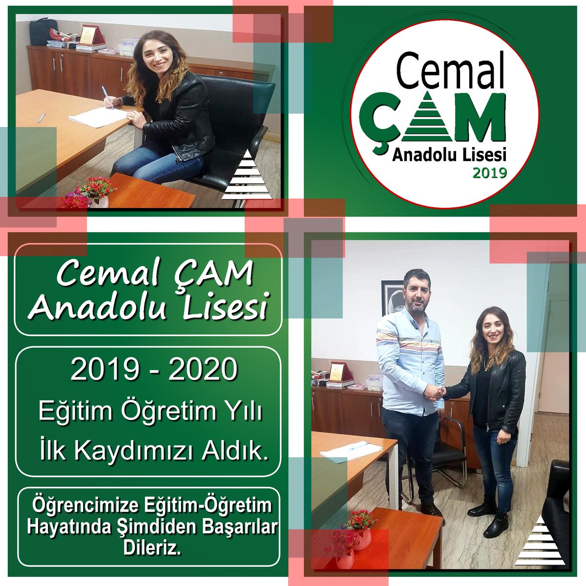 Cemal ÇAM Anadolu Lisesi Ailesi Olarak,İlk gün ki desteğiniz ve ilginiz için tesekkur ederiz.<a href="/CamLisesi/">CemalÇamAnadoluLisesi</a> <a href="/CamKoleji/">ÇAM KOLEJİ</a>