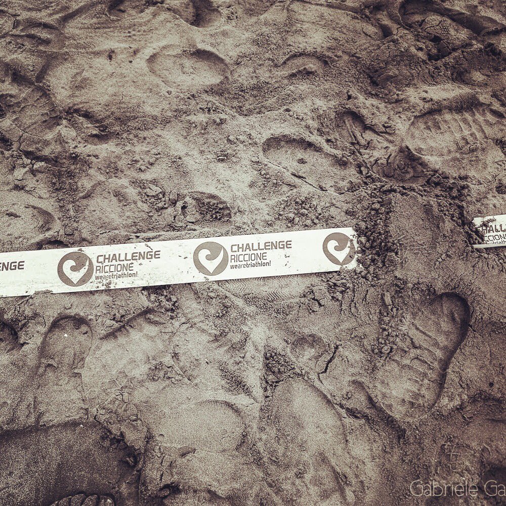 Challenge Riccione...mark, tape and sand... #challengericcione2019