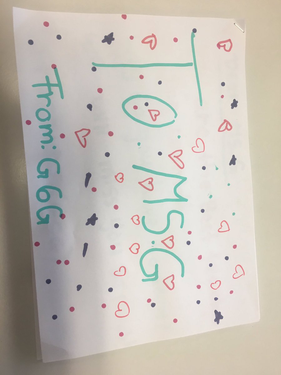 Scipenelope's tweet photo. When your students 'brand' you as the best teacher... you come into tears https://t.co/Q9P8sA8t8g