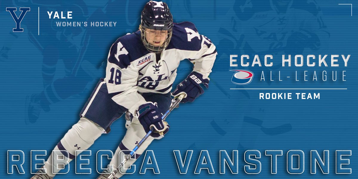 1️⃣3️⃣ goals 🚨
2️⃣1️⃣ points ✅

Congratulations to Rebecca Vanstone, 2018-19 All-Rookie Forward!