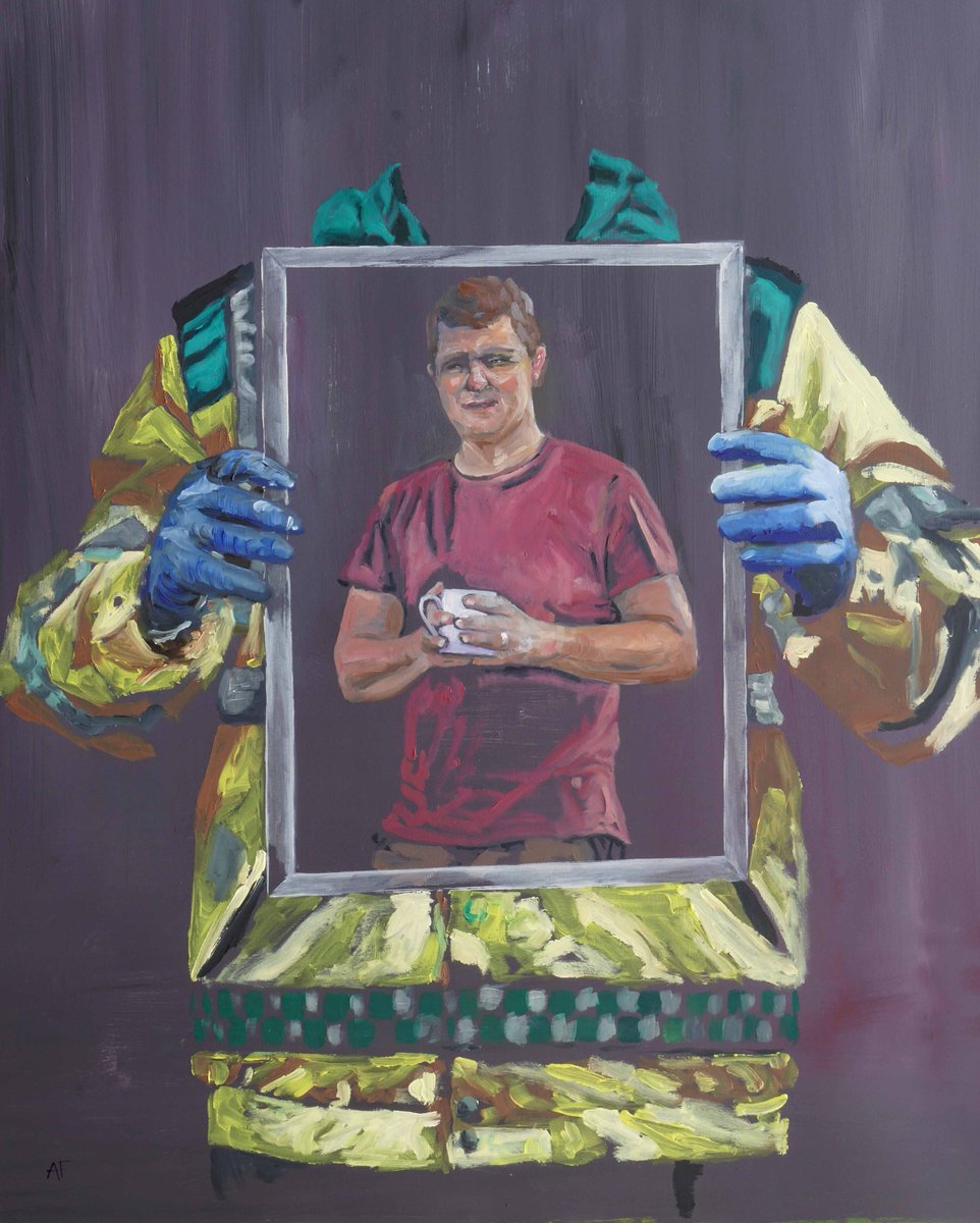 CovUniAS's tweet photo. Today is #UniMentalHealthDay

Read our Q&amp;A with artist @AndyFarr1  as he discusses his exhibition "The Twisted Rose and Other Lives" in the Lanchester Gallery which surrounds the theme of PTSD and the recovery process. 

https://t.co/sTAmqn6Nij https://t.co/6jB0hpwyG4