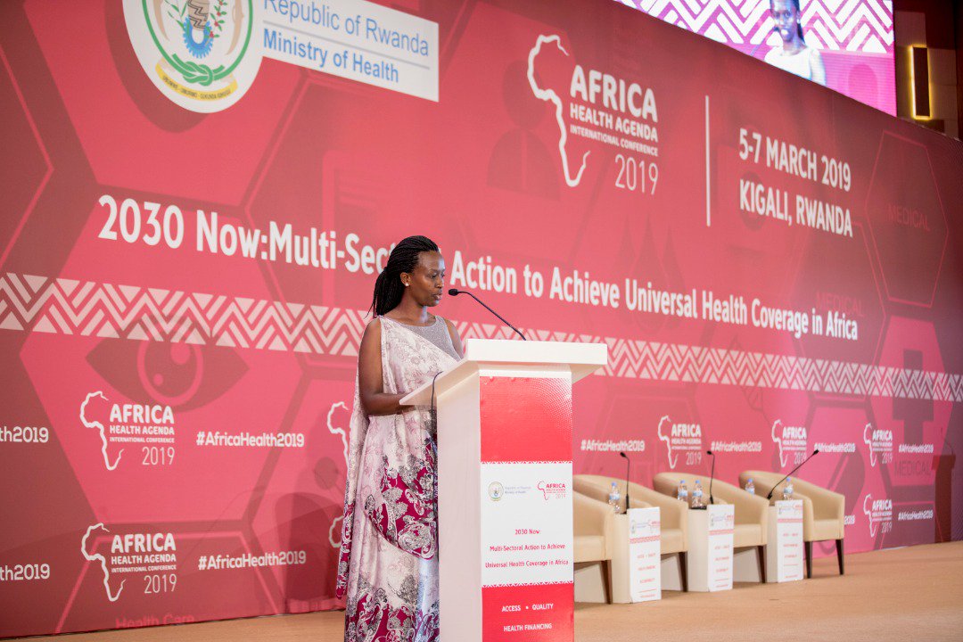 <a href="/MCRwakazina/">M Chantal Rwakazina</a>: "Over the next few months I encourage to forward this unprecedented momentum to establish Universal Heath Coverage in #Africa and beyond" <a href="/RBCRwanda/">Rwanda Biomedical Centre</a> <a href="/Amref_Worldwide/">Amref Health Africa</a> <a href="/DianeGashumba/">Dr Diane GASHUMBA</a> #AfricaHealth2019 <a href="/CityofKigali/">City of Kigali</a>