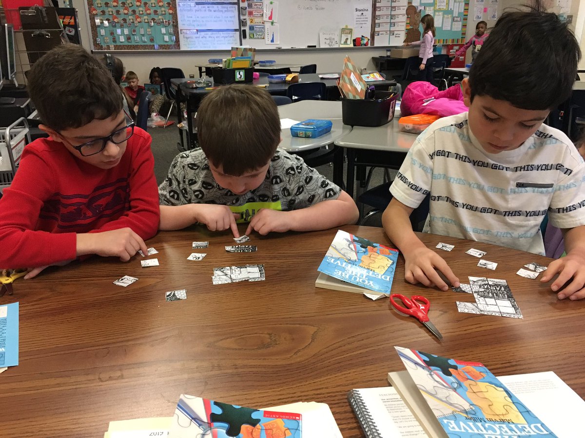 broncotwincess's tweet photo. Working hard to solve our next mystery in Enrichment group! Who stole the trees? @BernshausenKISD #bernshausenkisd #KleinISD @KleinISD https://t.co/0WbnlQ8i6Q