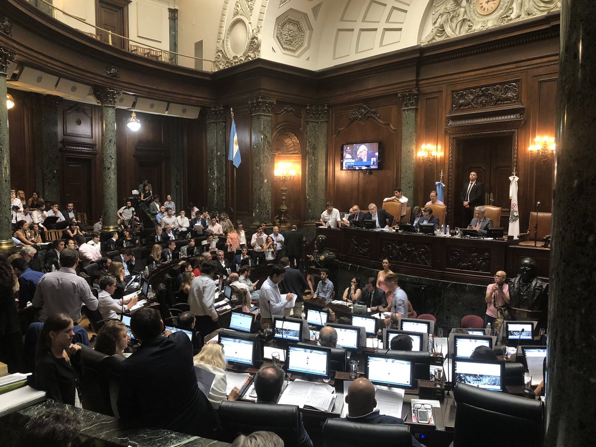Primera sesión legislativa de 2019 en <a href="/LegisCABA/">Legislatura CABA</a> #JuevesDeSesión