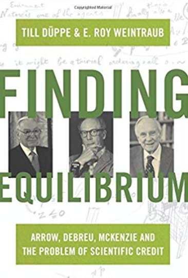 16/As related by Düppe & Weintraub, Arrow encountered VN’s vision of equilibrium as fixed-point in famous 1949 activity analysis conference, and through reading Nash 1951. Set out to model competitive equilibrium as game (through fictitious player choosing price system)