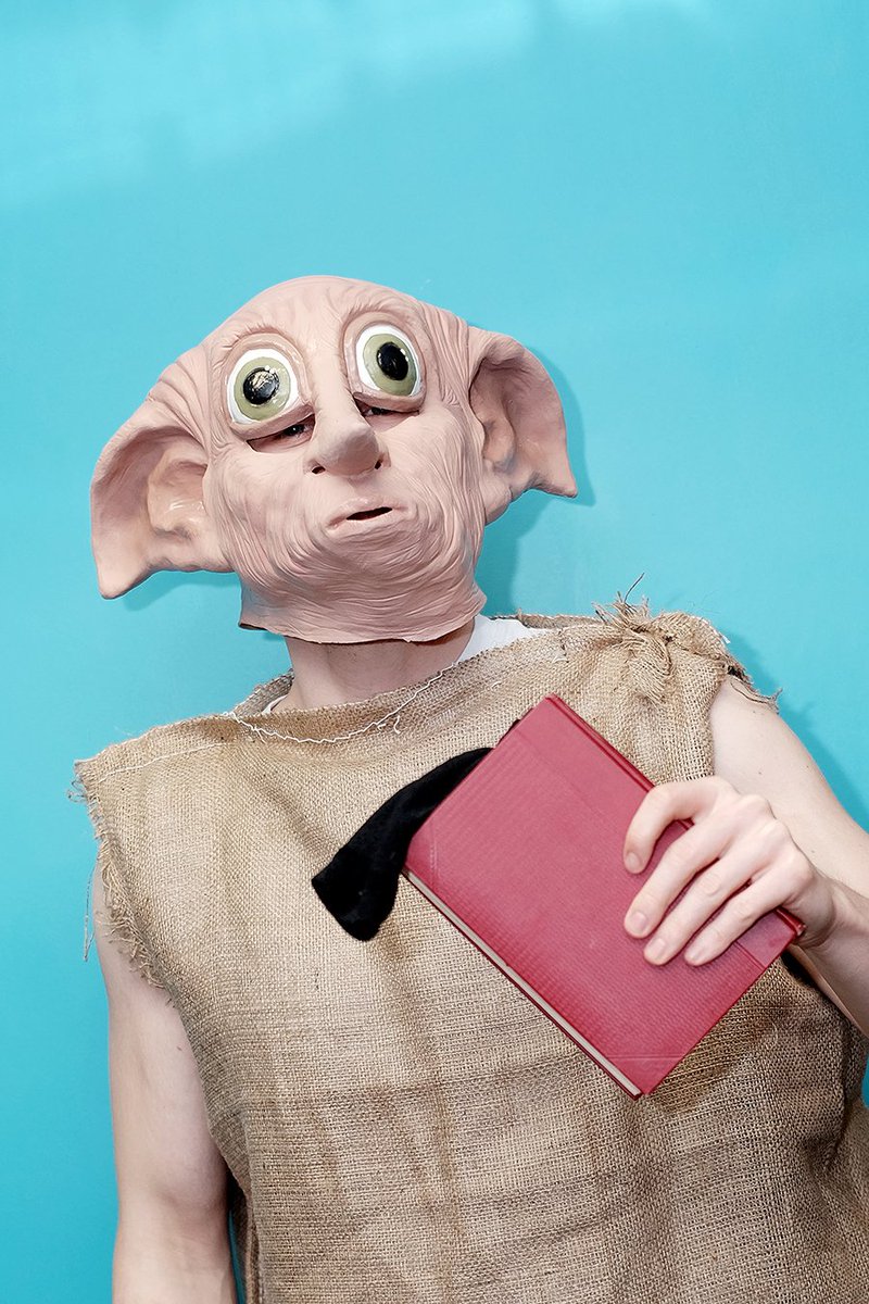 chorltonhigh's tweet image. Brilliant and #creative staff costumes for #WorldBookDay ! 4/4
Even though a little #HouseElf was a bit late! 😀

Celebrating the joy of imagination and reading 📚 🎉🍎⚡️🌞
 #ReadMCR #ShareAStory