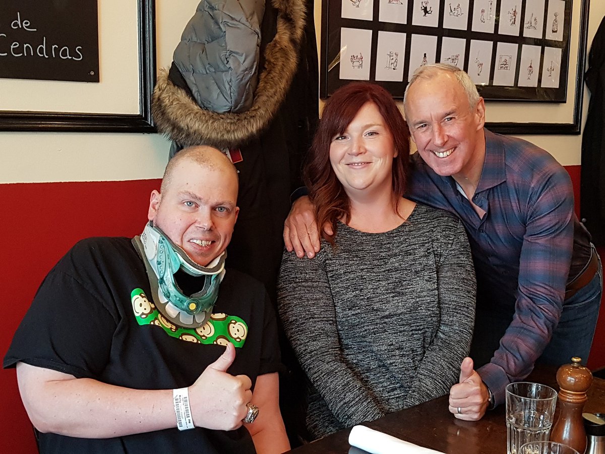 Ron_MacLean's tweet image. Everytime I felt his heart. I felt life burning inside of him. DK would stand and be counted. And be counted upon. No one individual, or legion of friends will hold you Dom, or the family up entirely, but we'll try. Thought, DK, I was an only child. Love you as a brother #TeamDK