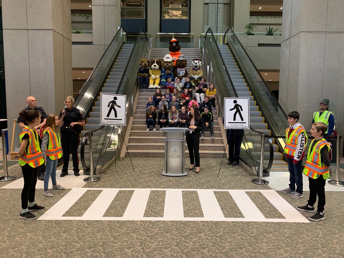cityofcalgary's tweet photo. We welcomed over 3,700 grade 5 and 6 students to our 16th annual Safety Expo - providing an interactive educational experience centered on safety. Students learn how to avoid accidents and vulnerable situations, and what to do if something does happen. 
#yycsafe https://t.co/9VwkkTWq9m