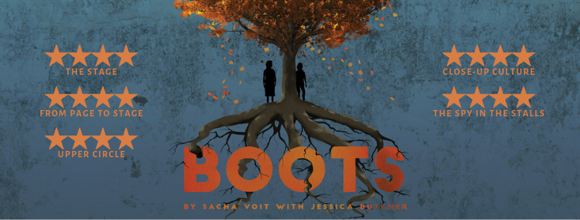 OmnibusTheatre's tweet photo. From our friends @BunkerTheatreUK:
See the ⭐⭐⭐⭐ @OffWestEndCom nominated #BOOTSLDN at @BunkerTheatreUK - running until 16 Mar - DON'T MISS YOUR CHANCE TO SEE THIS PRODUCTION!
Tickets start from £10
https://t.co/bWQja71cIT https://t.co/td3LoiR44i
