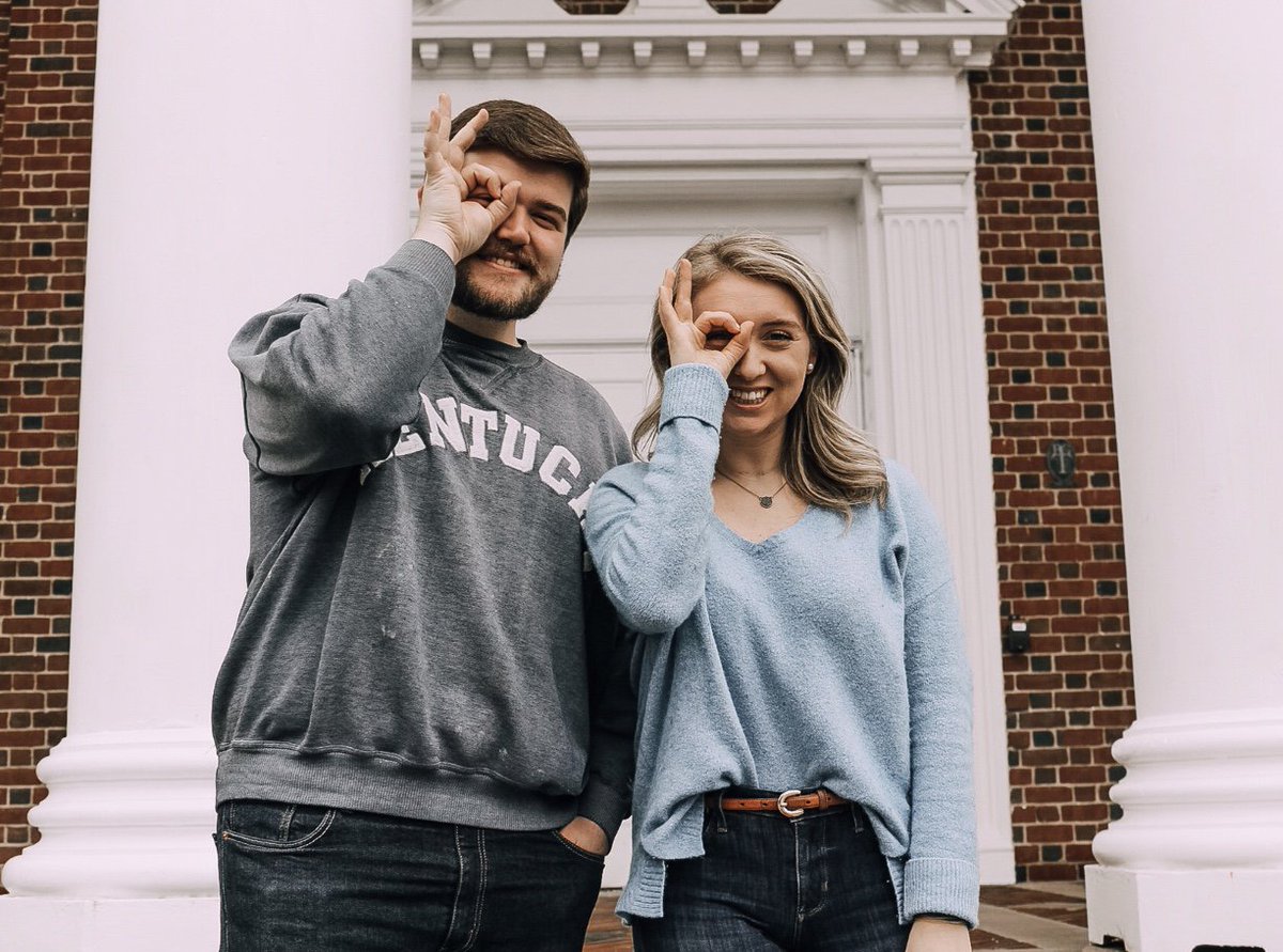 itssallymartin's tweet photo. let me tell you all about some pretty cool people. these two are some of the most dedicated, talented, goal-oriented, and passionate people I know. they have served this university so well as students and we are all better off for the behind-the-scenes work they accomplish. https://t.co/Akro6LlDAA
