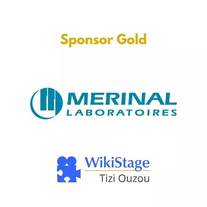 wikistagetizi's tweet photo. ✨ [ #SponsorGold ] ✨
Nous sommes très heureux😍 d'annoncer MERINAL LABORATOIRES comme Sponsor Gold du WikiStage Tizi Ouzou

#WikiSponsor #wikistagetiziouzou #wikitizi #staytuned #tiziouzou #algerie #colloquewikistage https://t.co/ha71ShCMTL https://t.co/cZdbPBZH1M
