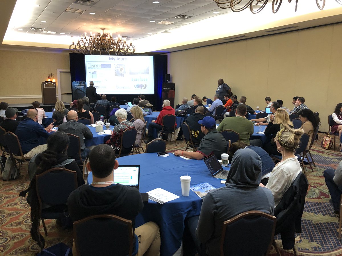 JeffreyHayzlett's tweet image. #Podfest is off to a great start! 

#PME19 @podfestexpo #podcast