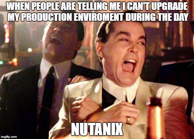 Upgrading AHV, AOS and firmware on a prod VDI cluster :-)
#nutanix #hci #RUNAHV #nutant #ilovemyjob