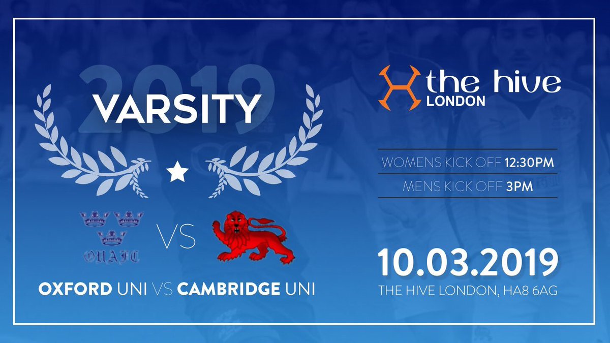 TheHiveLondon's tweet photo. 🍔🍺 | Coming to the Varsity this weekend?

Our tea huts are CASH only.

Our bars accept cash and card.

Tickets available on the day from the Ticket Office.

@oxunifootball @CUAFC https://t.co/Phkuj2ZSMn