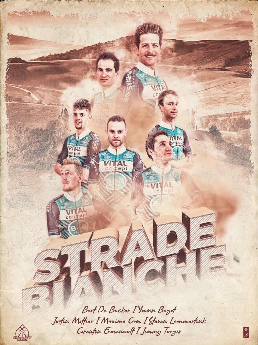 En dan rij je als lid en prof licentiehouder van het Verge Masters Cycling Team gewoon de Strade Bianche zaterdag.
Succes Steven Lammertink. #bornfromathletes #makevergeyours #myverge #vergemasterscyclingteam #vergecyclingclub  #stradebianche #stevenlammertink #vitalconcept