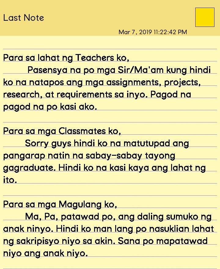qt_dawn's tweet photo. Ito ang sulat. https://t.co/Og3Ta8sCKq