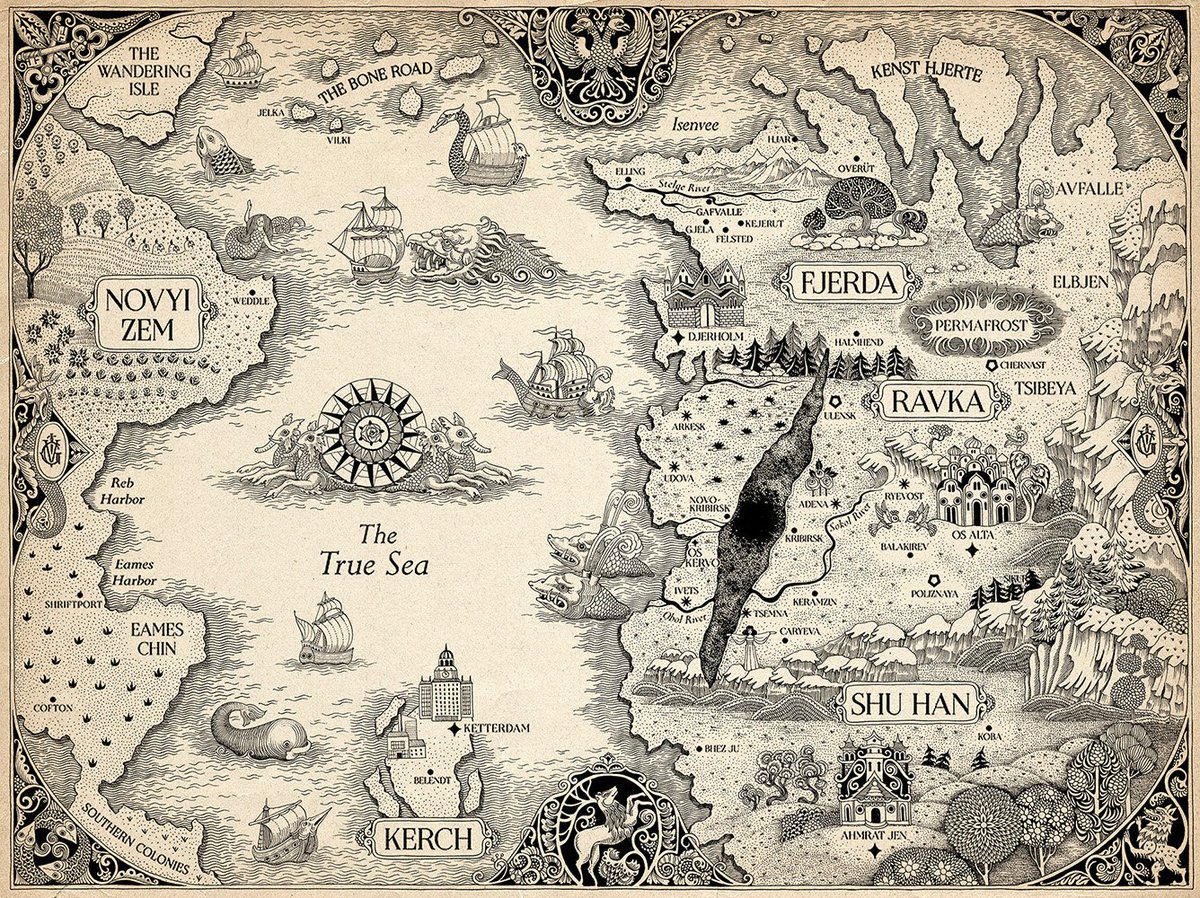 Shadow And Bone Carte Du Monde Shadow and Bone | NETFLIX | 23 Nisan 2021 | DonanımHaber Forum