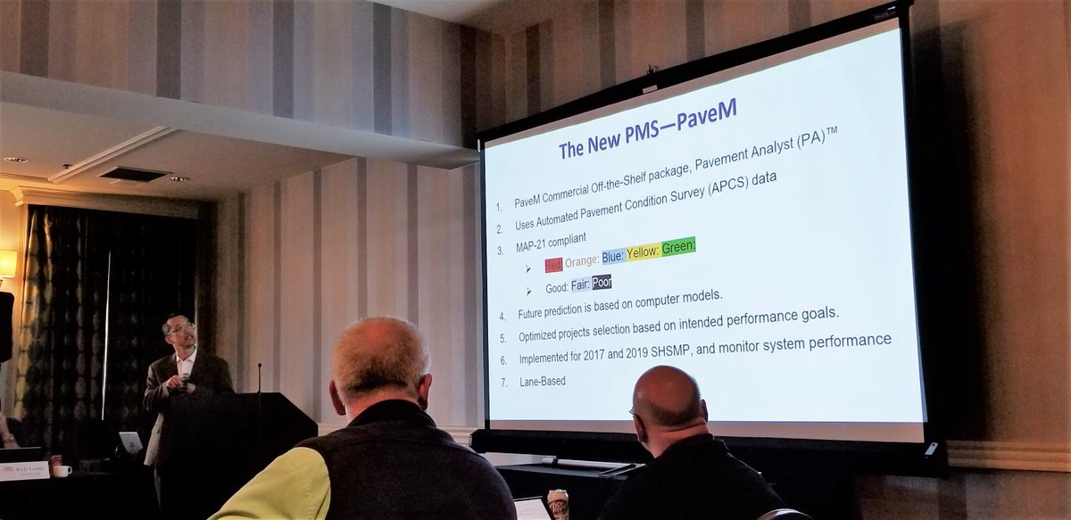 AgileAssets's tweet image. Hope you caught Zhongren Wang, Supervising Transportation Engineer
at Caltrans, present on their PavM pavement management system, powered by AgileAssets Pavement Analyst, at the WASHTO SCOM conference this week. #WASHTO #PMS #agileassets @caltrans bit.ly/2Hgv5Nj