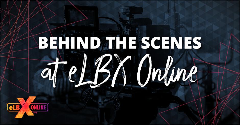 ELBlearning's tweet photo. What does it take to put together #eLBXOnline? Find out. https://t.co/5Rzo8lE4iB #videorecording #webinars https://t.co/lNUjlo19xf