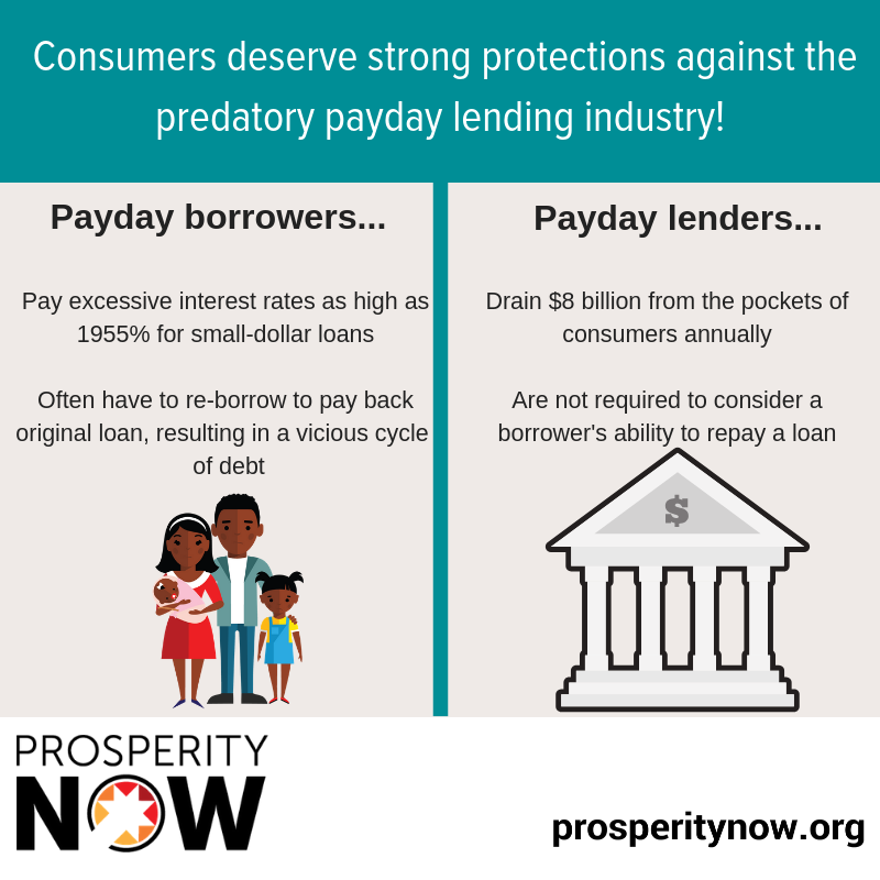 anju_n_chopra's tweet photo. No matter what excuses Kraninger and her supporters make to justify reconsidering the payday rule, please remember the facts:
#StoptheDebtTrap #PutConsumersFirst https://t.co/SIVnbhIkMH