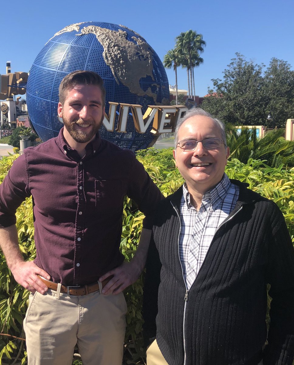 In Orlando conducting research with our partners at NBC Sports. Working at the awesome NBC Media Center here at Universal Studios.