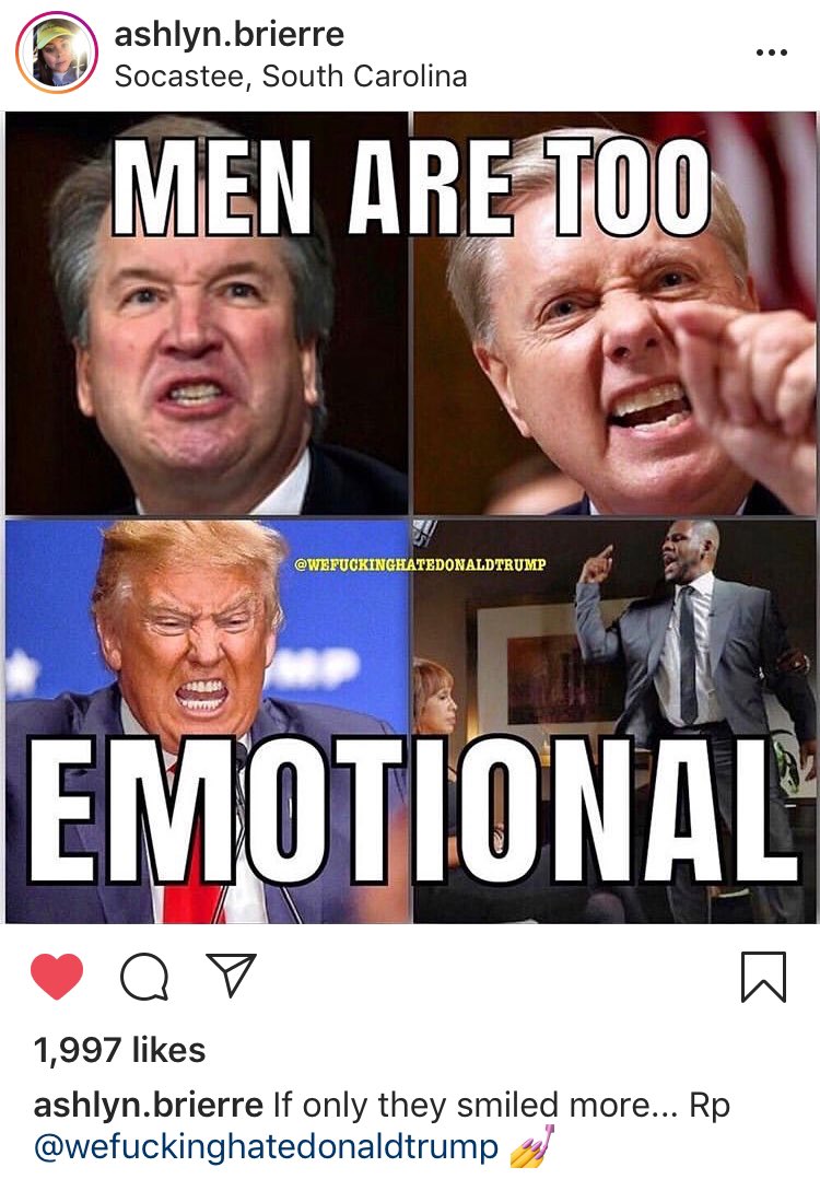 You guys are so much prettier when you smile! 💁🏻‍♀️ <a href="/SlayPatriarchy/">Slay The Patriarchy</a> #emotional #men #smile #slaythepatriarchy