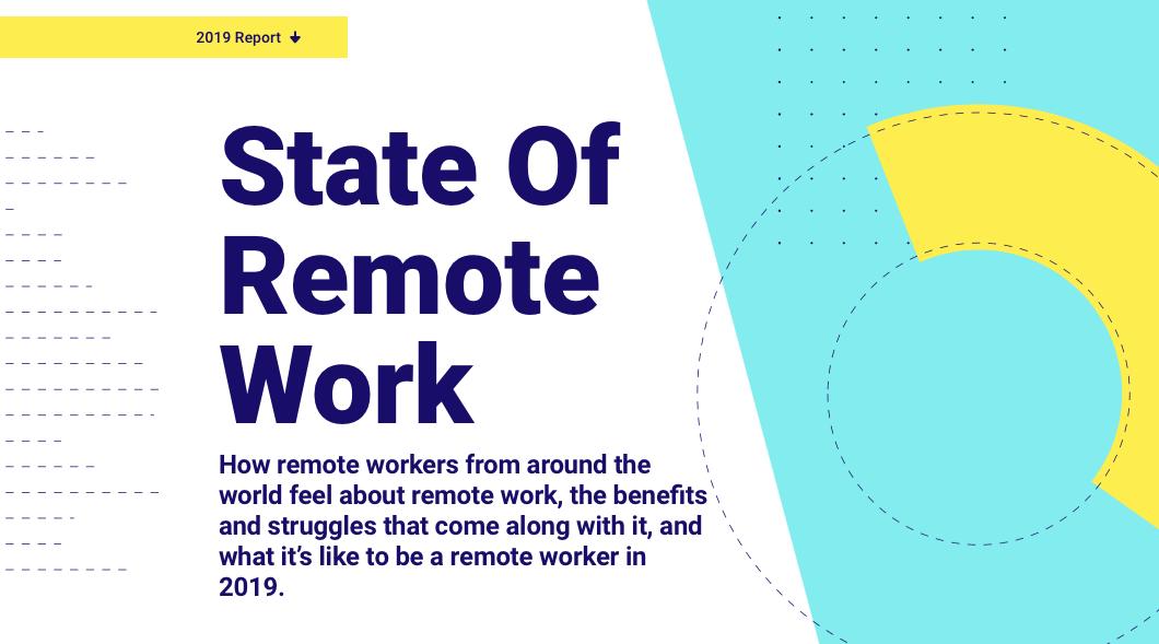 Etat des lieux du #télétravail par <a href="/buffer/">Buffer</a> buffer.com/state-of-remot…