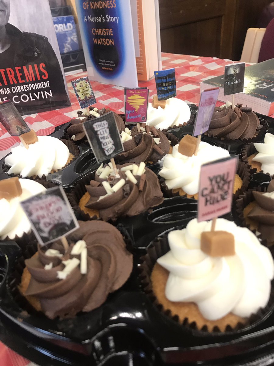 LibraryBancroft's tweet image. All ready for our Book Tasting! @BancroftsSchool #WorldBookDay2019