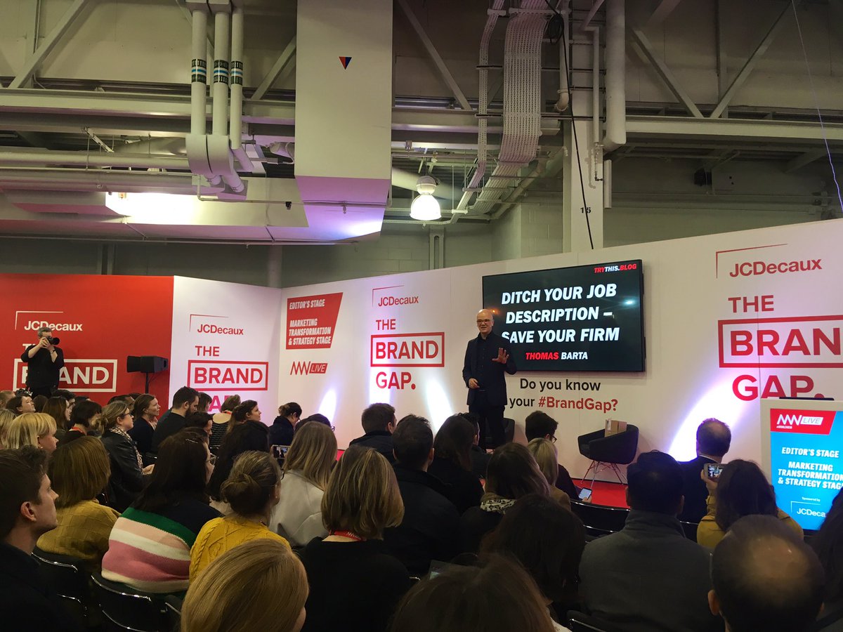 TheodoraLuca's tweet photo. The question is - what’s your job? #marketing @ThomasBarta @MWLive19 #MWLive https://t.co/yQIcZp0Lag
