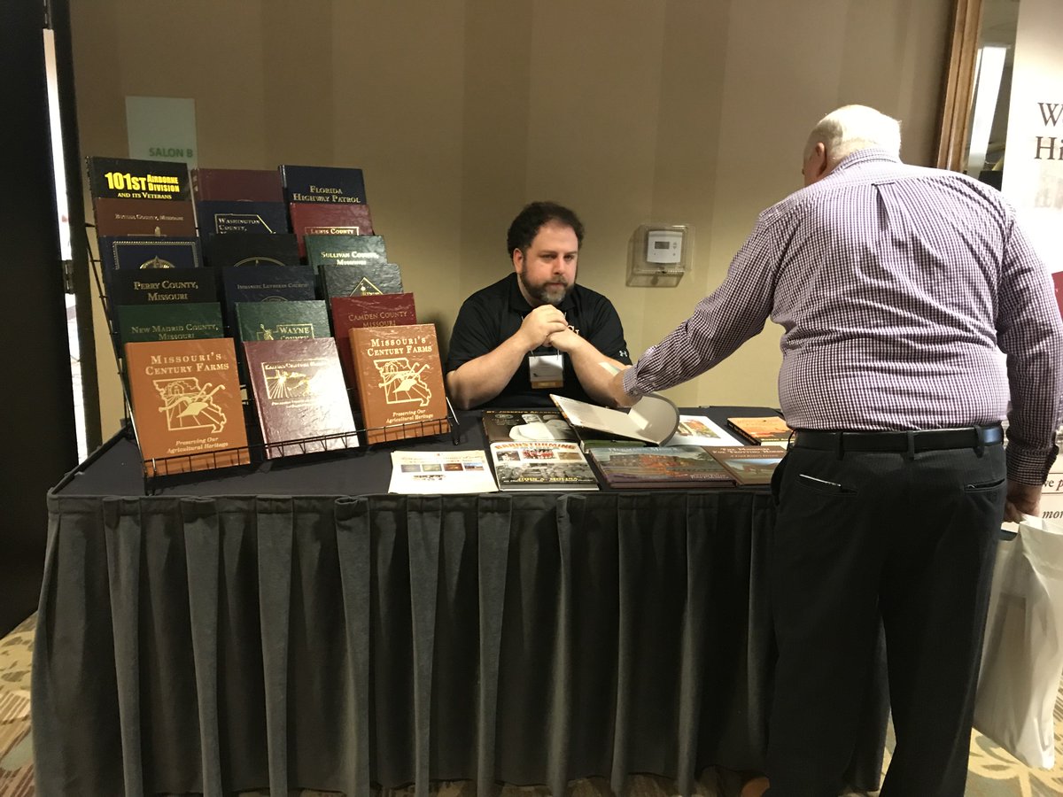 SHSofMo's tweet photo. Here are more of the wonderful exhibitors from #mchkc19. The State Historical Society of Missouri greatly appreciates all they have done and all they will do! Thank you. #Missouri #ShowMe #LearnMOHistory #ShowMeHistory #KC #KansasCity #KCPlaza #SHSMO https://t.co/iicvCbl2rG