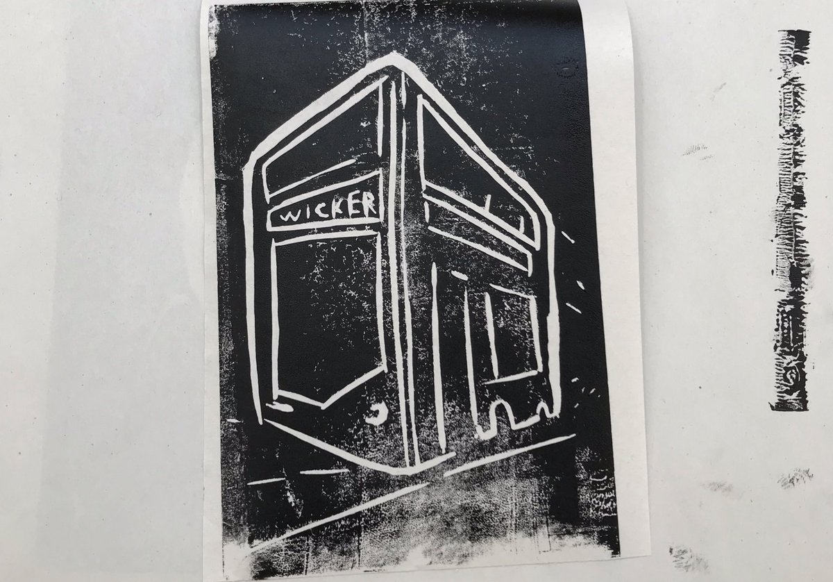 JL_Legui's tweet image. #linograph workshop for #OnceUponaTwon project ⚡️