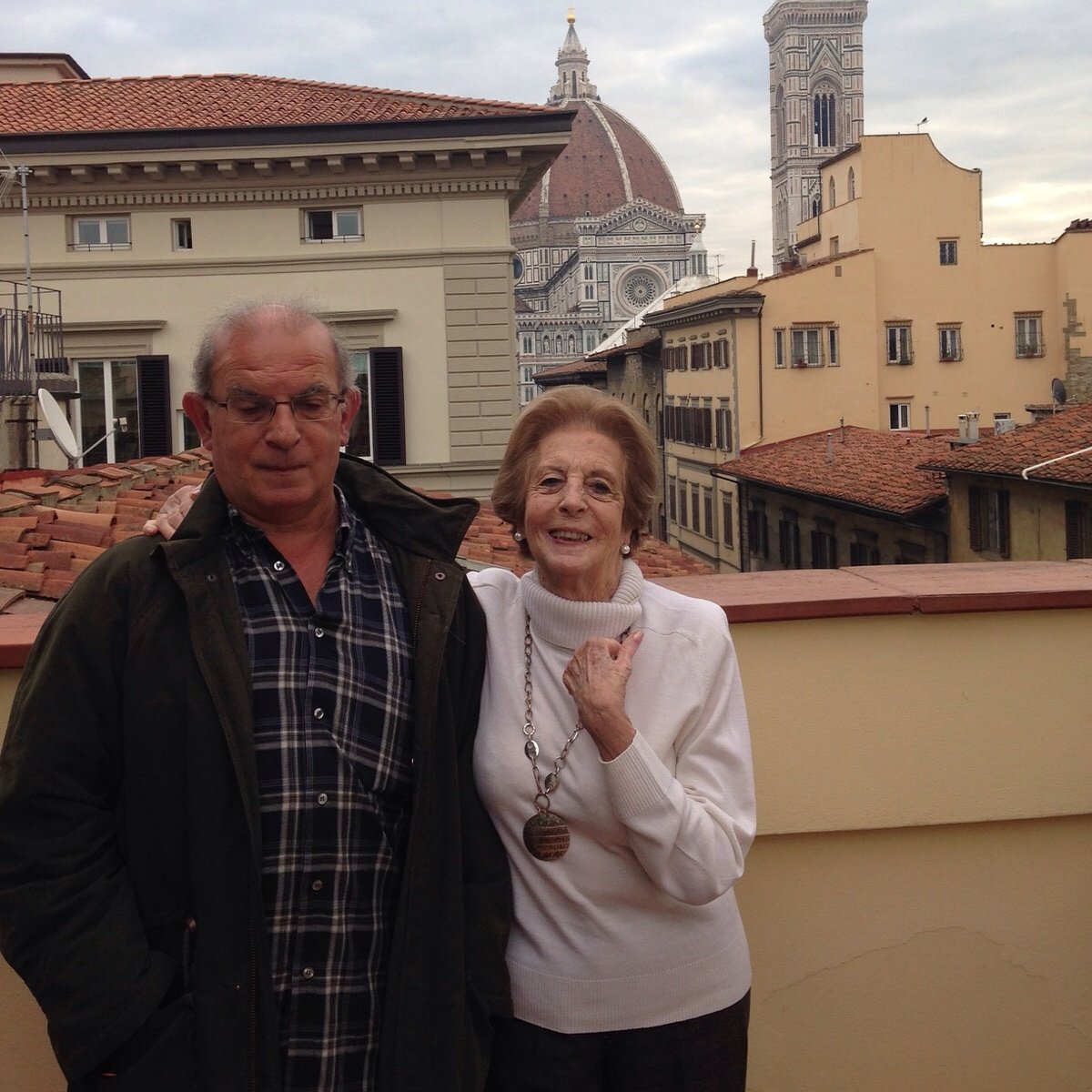 BallbeMaria's tweet image. El Quico i jo a Florència