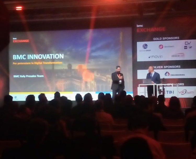 Italware1's tweet photo. Italware e ITD Solutions gold sponsor al #BMCExchange oggi a Milano! #digitalvalue #italware #itdsolutions #digitalTransformation #Multicloud https://t.co/EQpYzTPUQI