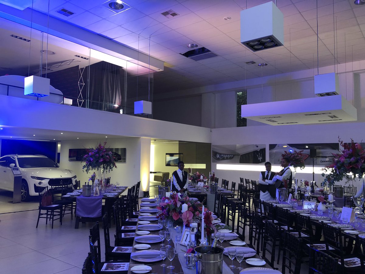 30ClubSA's tweet photo. Excitement is building as our guests are arriving for our March edition of #MembersDinner2019 sponsored by @Maserati_HQ and @TSystemsSA https://t.co/8zNgjTsZaf