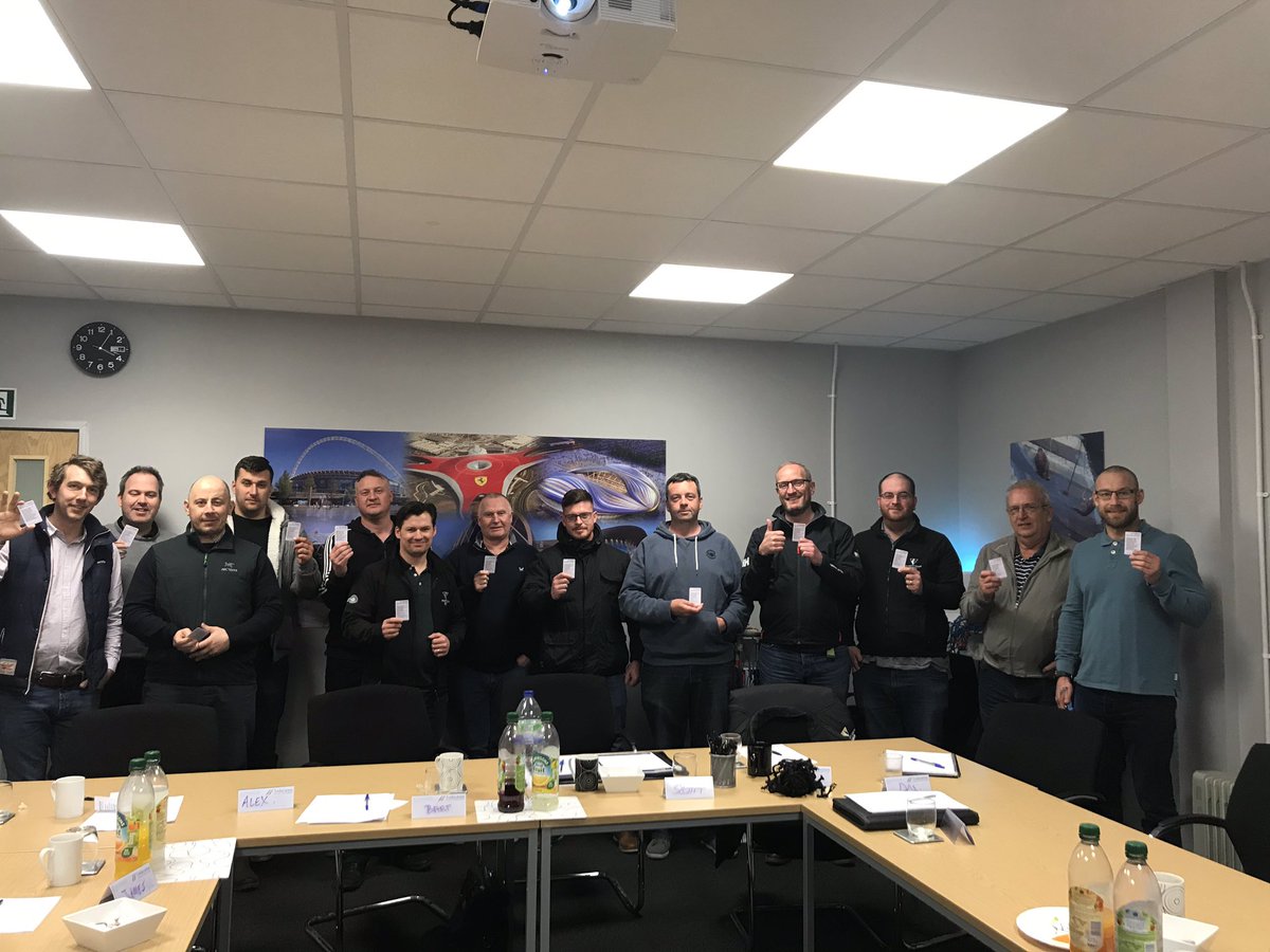 3education's tweet photo. The first group @3education to receive their Safety Net Managers Cards. Only available to @3education attendees-01844 275666 to find out when our next course is running. #goingthatbitfurther https://t.co/g6xrerDyW4
