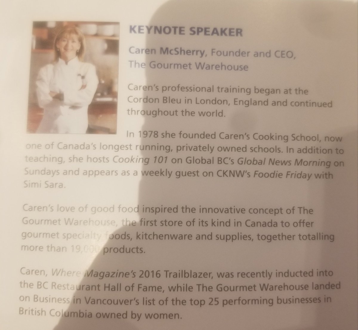 mschneiderONE's tweet photo. Great stories by Caren McSherry at #breakfasttoremember  @AlzheimerBC https://t.co/HCD7FJHIp8