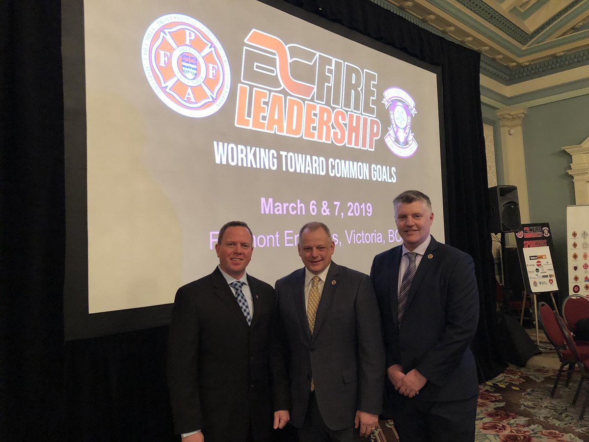 bcpffa's tweet photo. We are looking forward to more solution based collaborative sessions from the representatives of #BCPFFA and @BCFireChiefs today at the inaugural BC Fire Leadership Summit. #BCFireLeadership #bcpffa #fcabc #iaff  #successionplanning  #leadership #healthandsafety https://t.co/D40Le69ay7