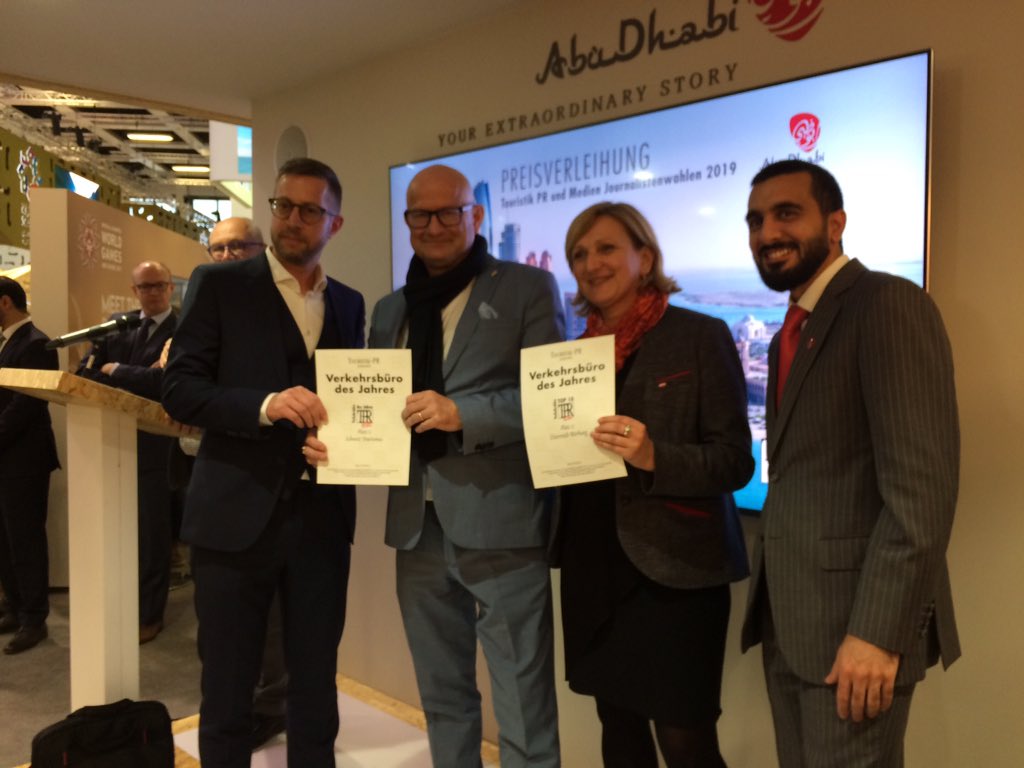 Schweiz Tourismus belegt den 1. Platz im jährlichen Verkehrsbüro-Ranking von SRT auf der #itb2019 herzlichen Glückwunsch! <a href="/MySwitzerland_d/">Schweiz Tourismus</a> @STMediaD