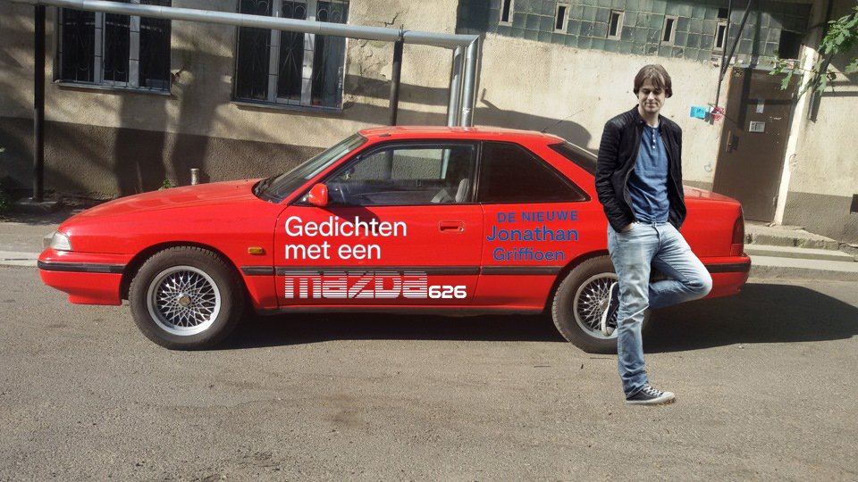 LebowskiBooks's tweet photo. Hatsekiedee: @JonGriffioen is met 'Gedichten met een mazda 626' genomineerd voor de J.C. Bloem Poëzieprijs! 🔥 Ook gefeliciteerd aan Daniël Vis en Charlotte van den Broeck. 7 april wordt de winnaar bekendgemaakt. https://t.co/MLvjbllx1a