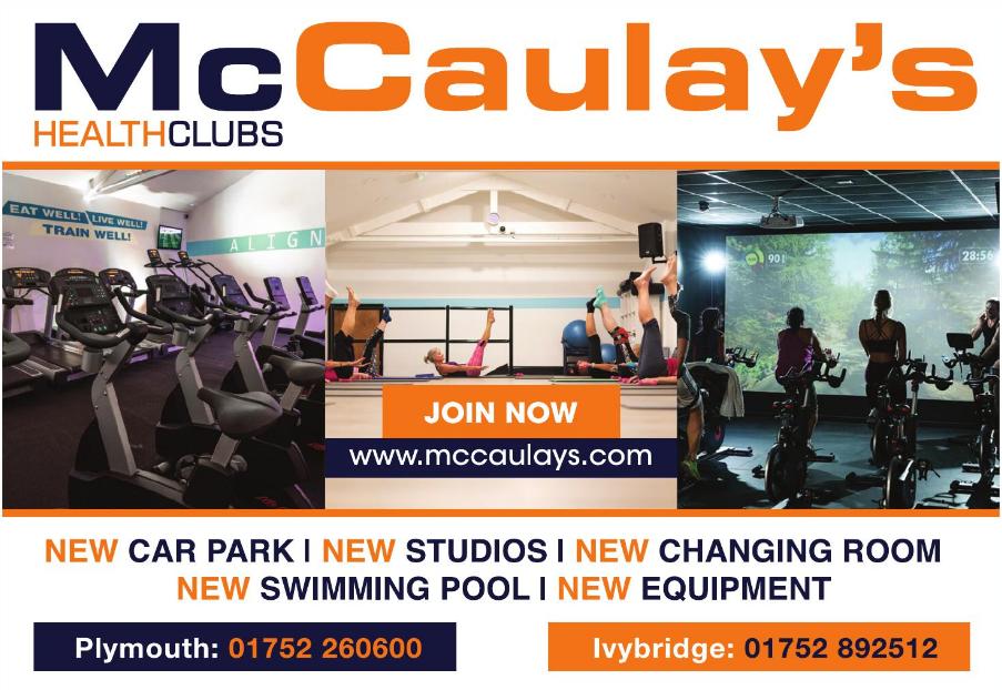 Visit mccaulays.com to join the new and improved McCaulay's health club in Ivybridge!