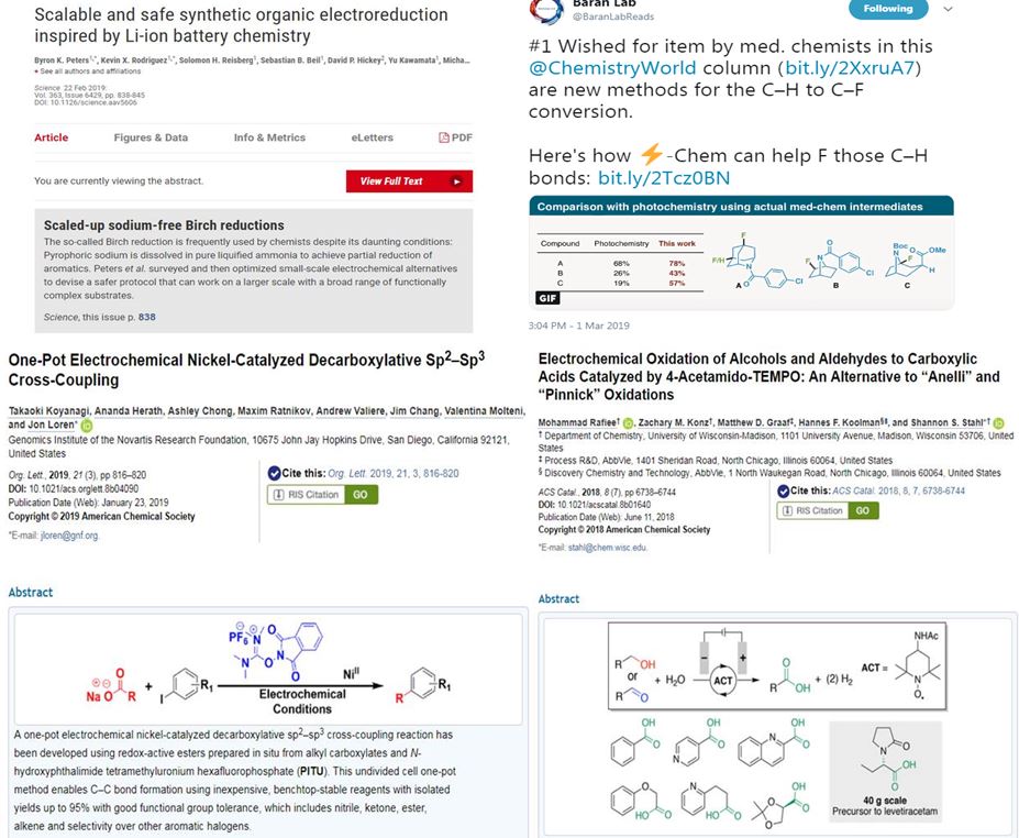 IKAworldwide's tweet photo. Ten recent #organicschemistry publications from six different countries. They have one thing in common: IKA’s #electrochemistry platform #ElectraSyn 2.0!
Kudos to all @aztul, @BaranLabReads, @Kappelab, @Novartis, @songlinlab. https://t.co/Q7yCpKpwCr