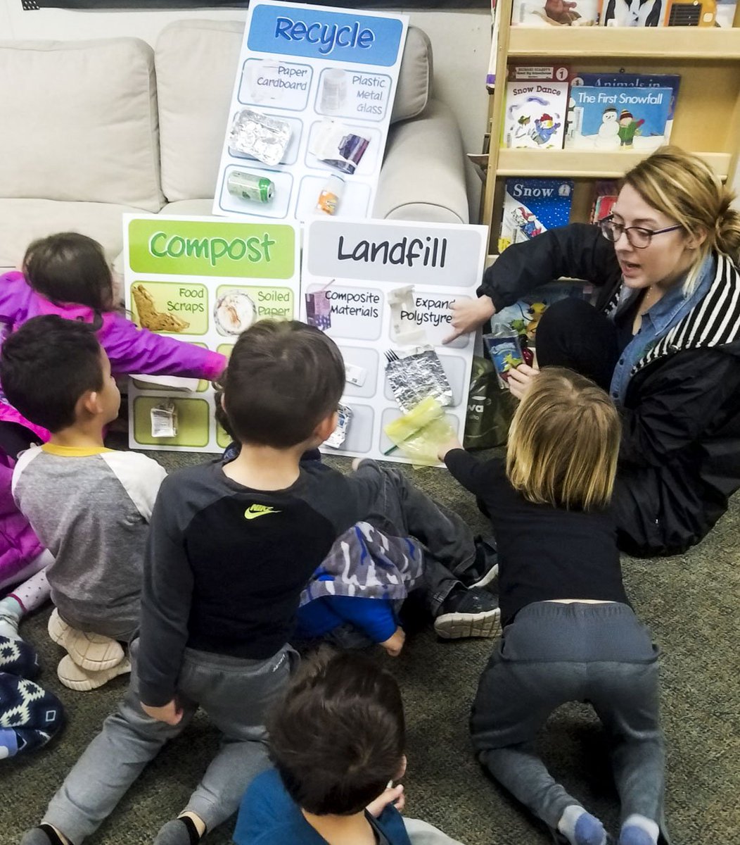 GreenWastePA's tweet image. In Palo Alto we start them off sorting waste at a young age! Preschoolers at Barron Park Children's Center mastered the sorting game and set a great example for us to reduce, reuse, recycle and compost! #compost #preschool #sortwaste #paloalto #greenwaste #recycle #reduce #reuse