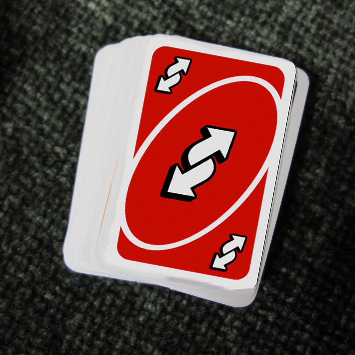 Uno Reverse Card Red | Sticker