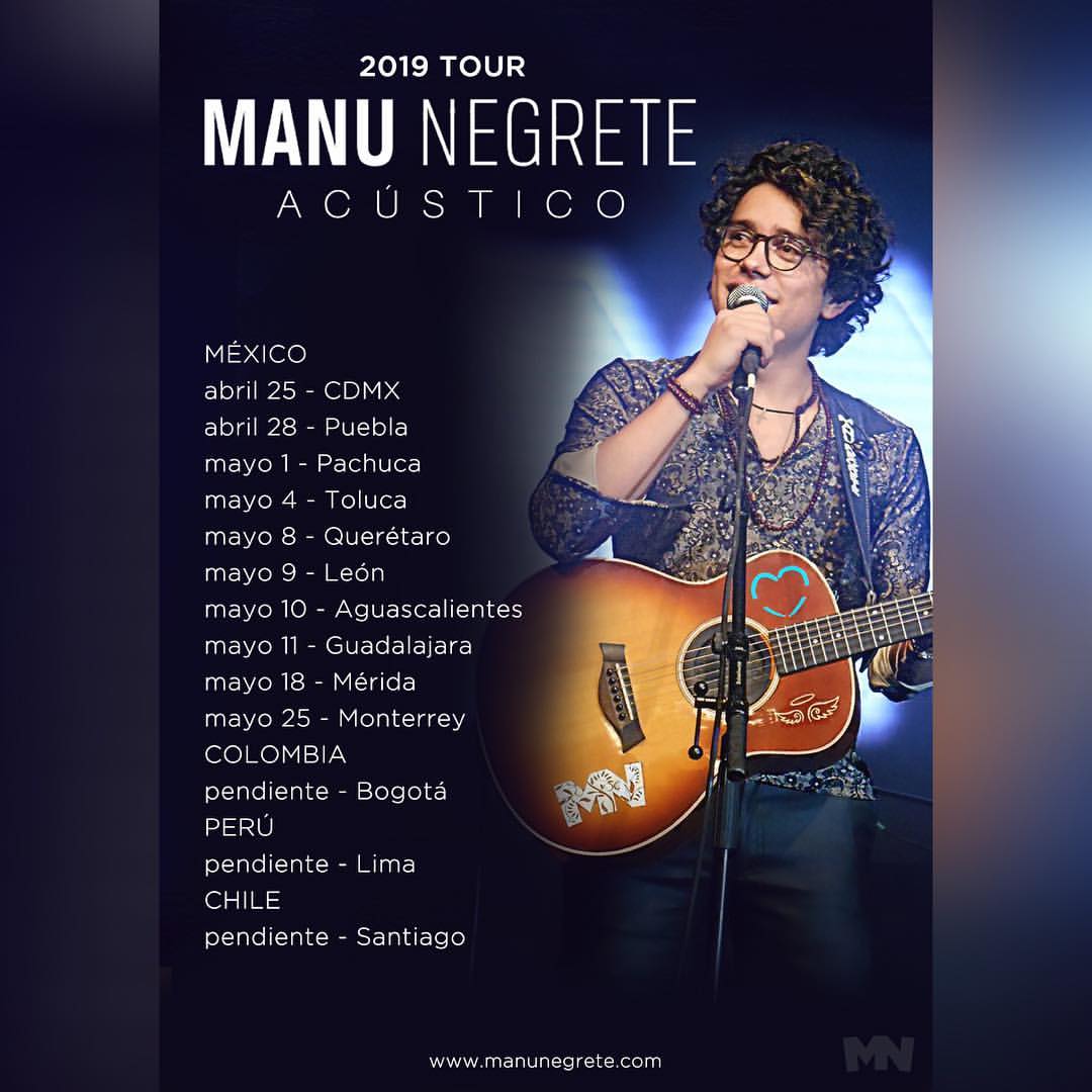 ManufansGto's tweet photo. #NoEstánParaSaberloPero #ManuNegrete el proximo mes empieza su tour de shows acusticos por #Mexico y por #Colombia #Chile #Perú tienes que conocer su talento y su MUSICA!!!
BOLETOS EN https://t.co/pHgUsY08Sr
#PonteExa #JuevesDeGanarSeguidores #JuevesMusicales #acusticshow https://t.co/NkxBfFd6qG