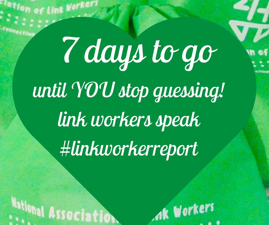 ☝️who would like to hear 👂 from #socialprescribing #linkworkers
✔️wave goodbye to guessing
✔️real time U.K. intelligence NOT guess work
✔️hear what is needed for success directly #primarycarenetworks

👀To be released on #socialprescribingday 14th March #linkworkerreport