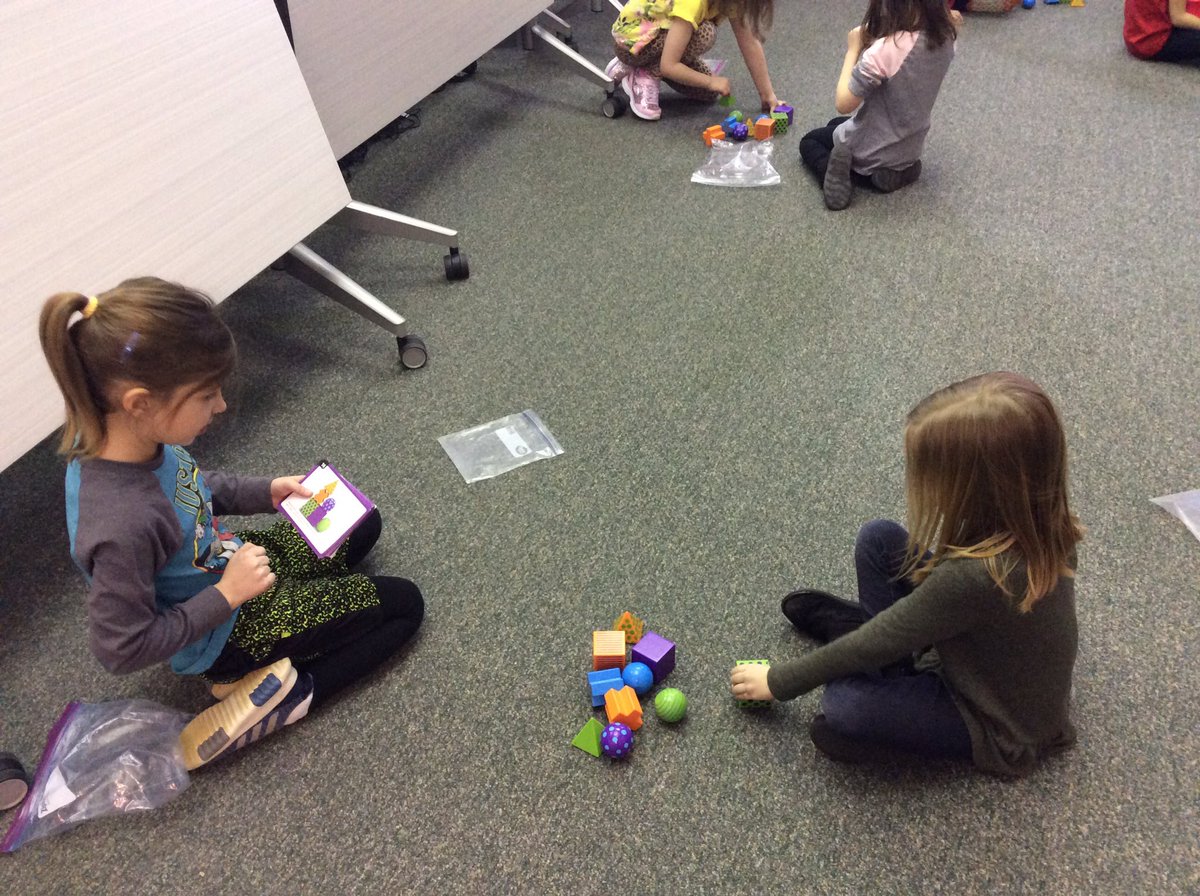 VharmsD's tweet photo. Kindergartners in STEM! We had so much fun learning about robots and how we have to program them. We practiced by giving instructions to our partners 😊 @thurston220 #nbscoltpride https://t.co/5FYHxPKRF4