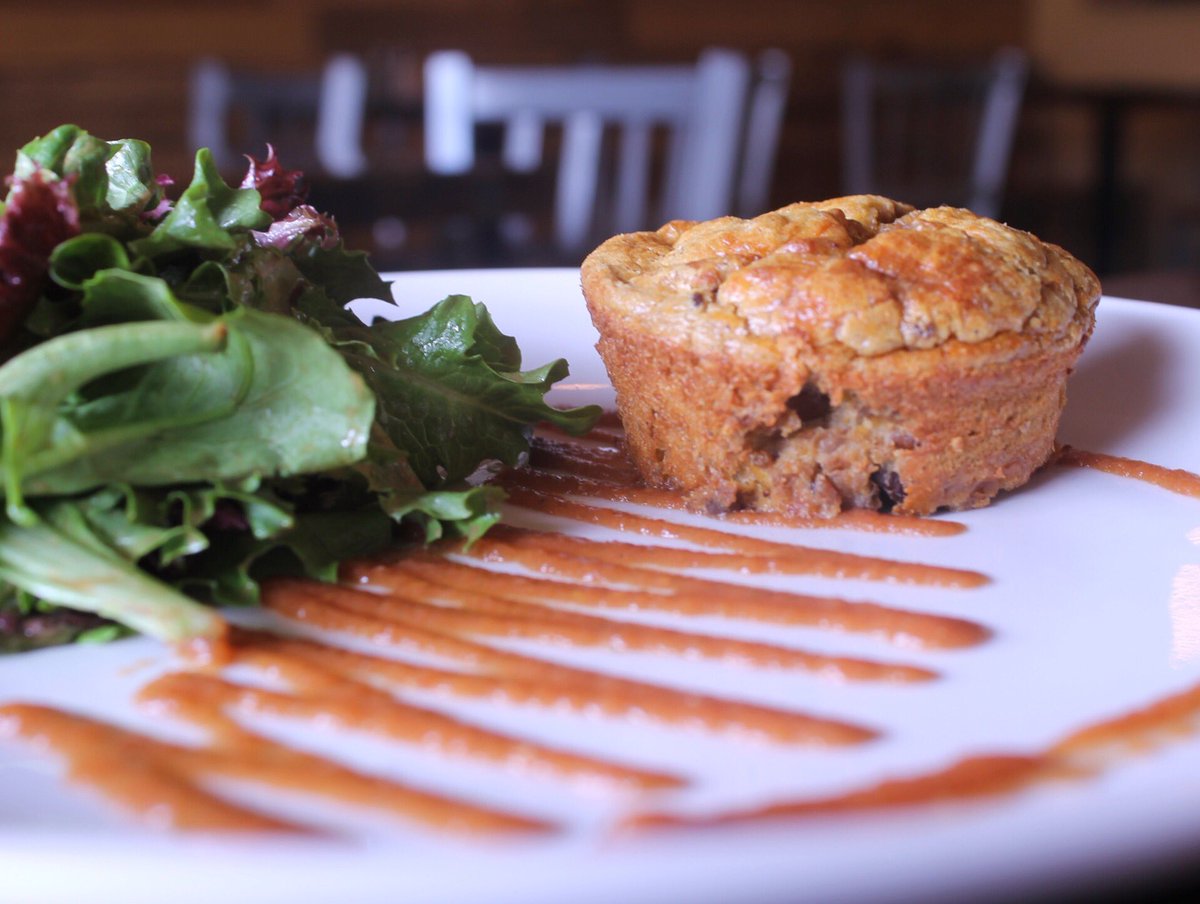 ReverenceCafe's tweet photo. One of our scrumptious specials today is this amazing #chorizo black bean and cheddar frittata! Made with Reverence Farm’s chorizo sausage and #glutenfree to boot! 
#fritatta #farmtofork #farmtotable #farmwithatabletoshare https://t.co/7qJkBPQUjk