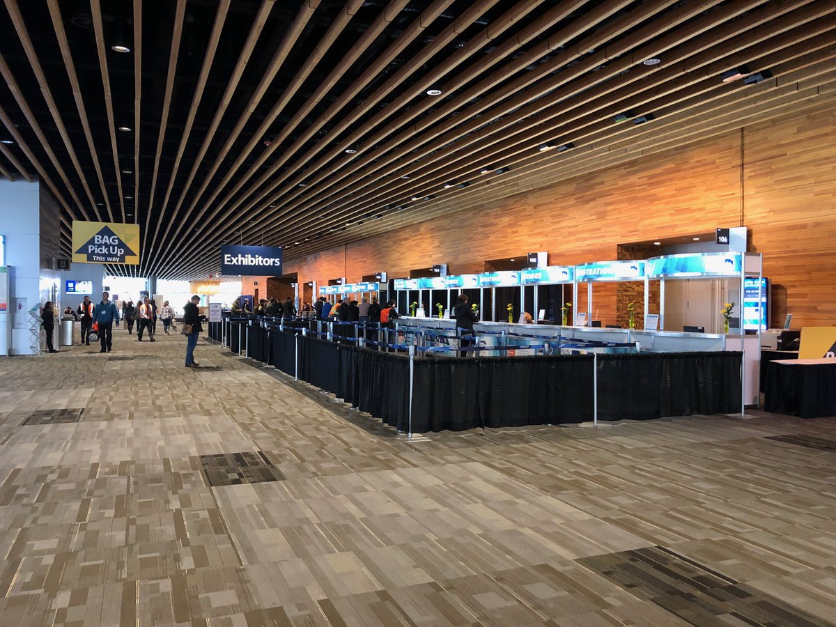 CDABC's tweet photo. It's on! We are here at @pdconf in our booth across from registration and in our hospitality suite in room 210 on the second floor. Come hang with your fellow CDAs! #2019pdc #cdabc #darw2019 https://t.co/cUxmcGw6DL